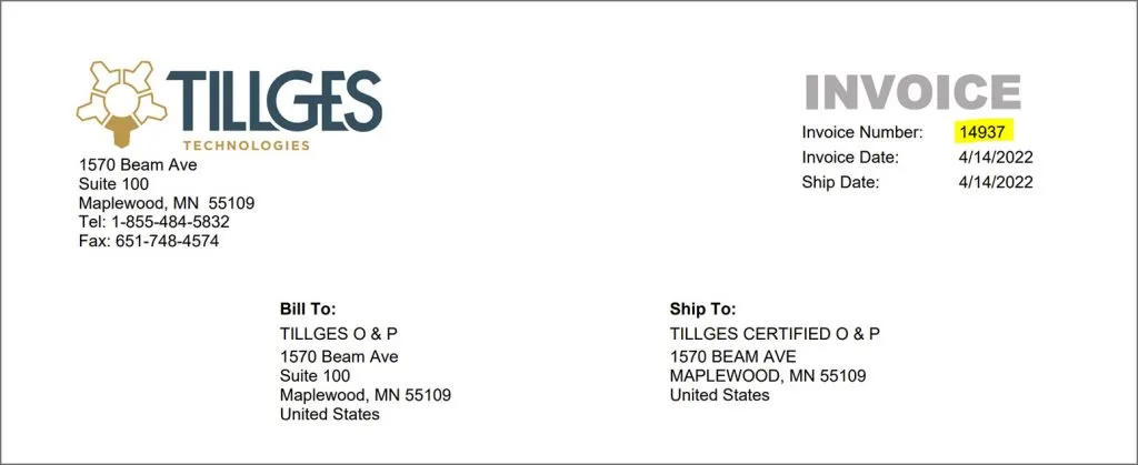 Invoice Preview